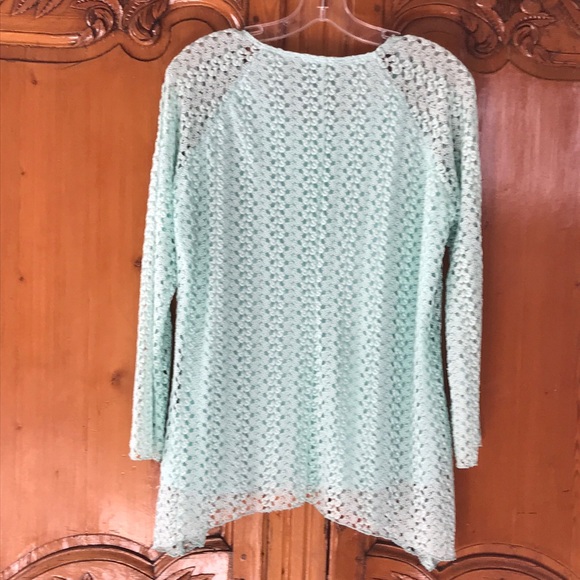 City View Mint Green Top - Picture 2 of 4